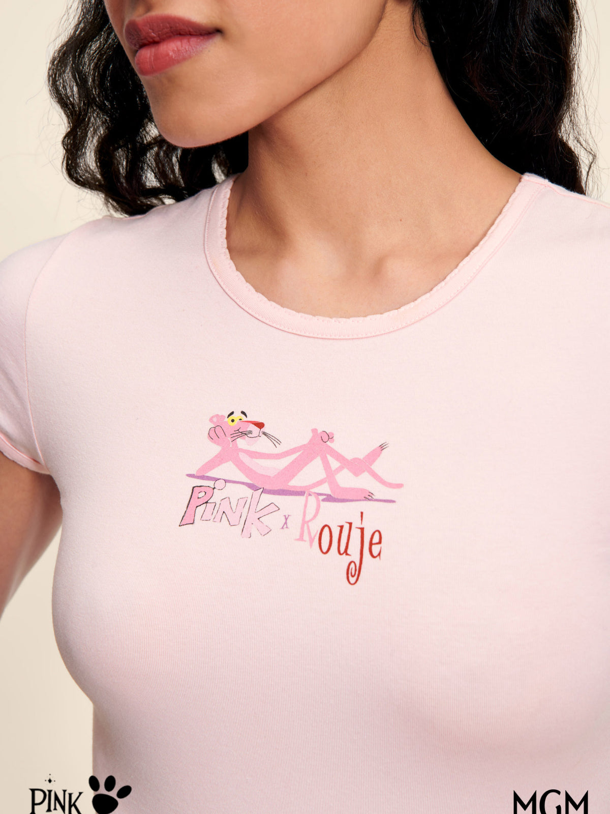 T-shirt FERGUS x PINK PANTHER
